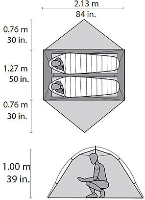 美品 MSR Hubba Hubba NX(FP付) MSRの軽量テント「Hubba Hubba NX」の堅牢さは魅力だが、細部の