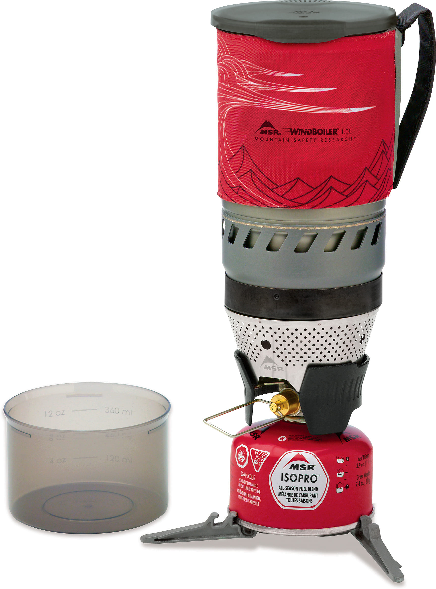 MSR WindBurner Personal Stove System Gas stoves red no size