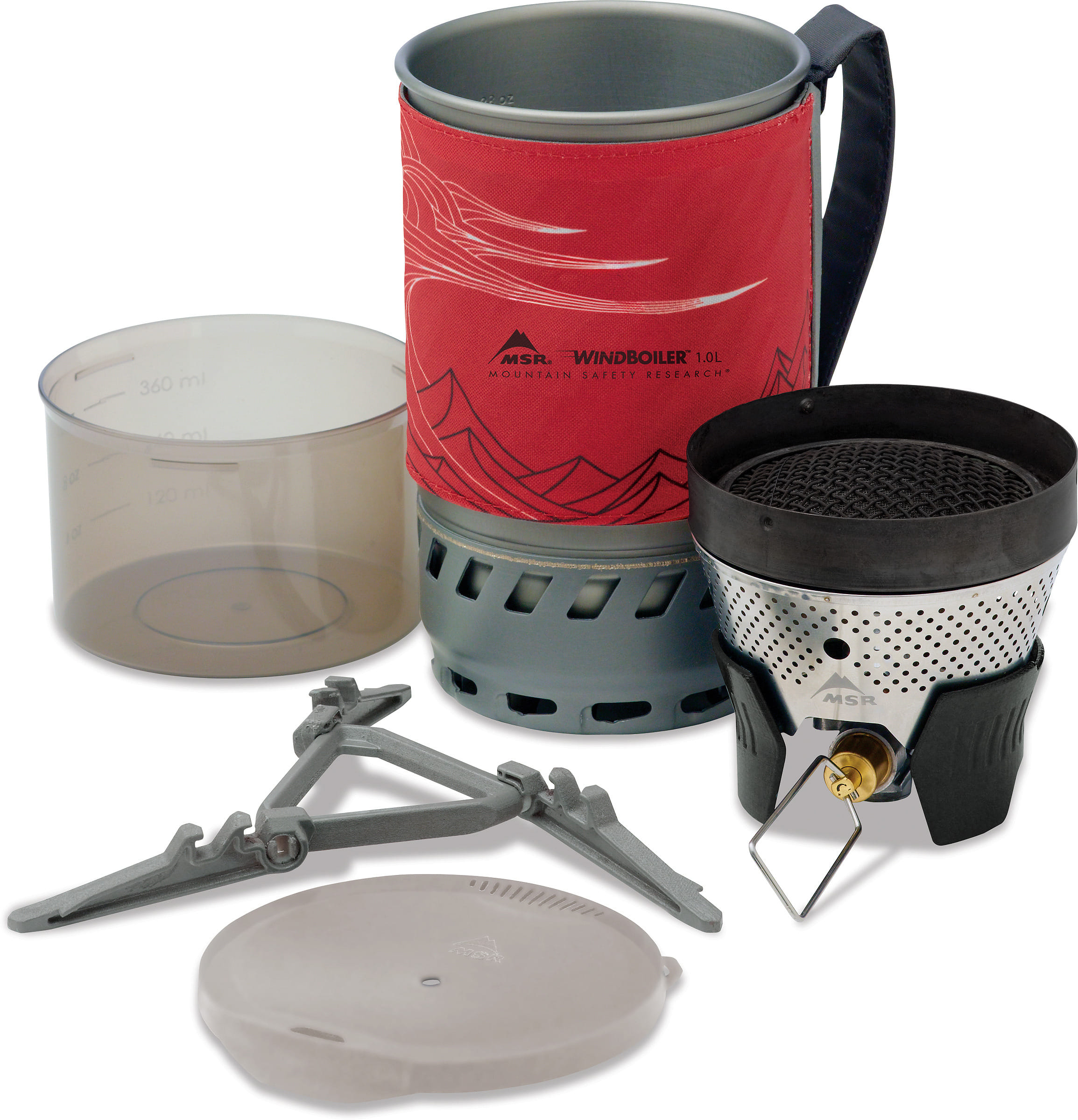 MSR WindBurner Personal Stove System Gas stoves red no size