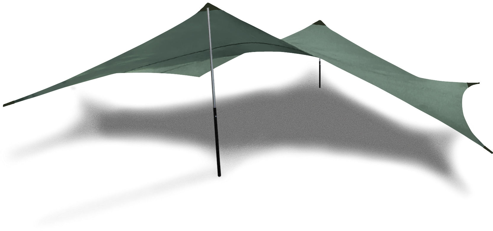 Hilleberg Tarp 20 UL Tarp one size grün - Transa.ch