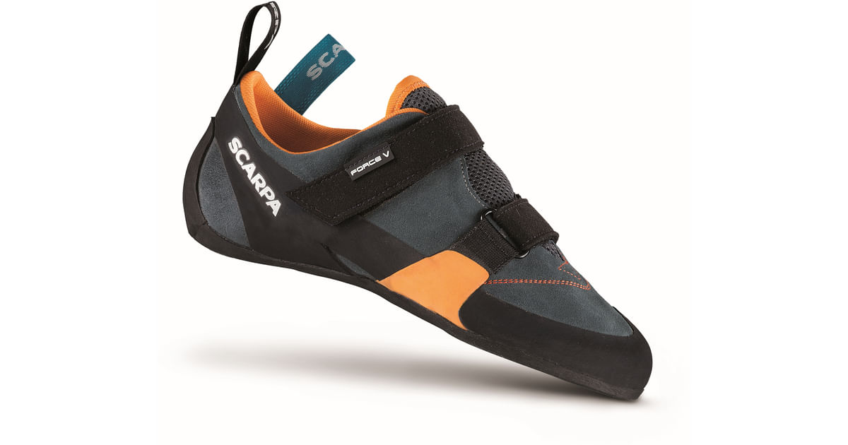 Scarpa Force V Climbing shoes mangrove/papaya 39.0 - Transa.ch
