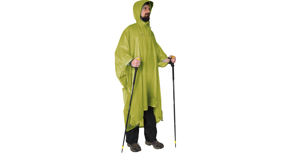 Sea to Summit Ultra-Sil Nano Tarp Poncho Poncho one size lime