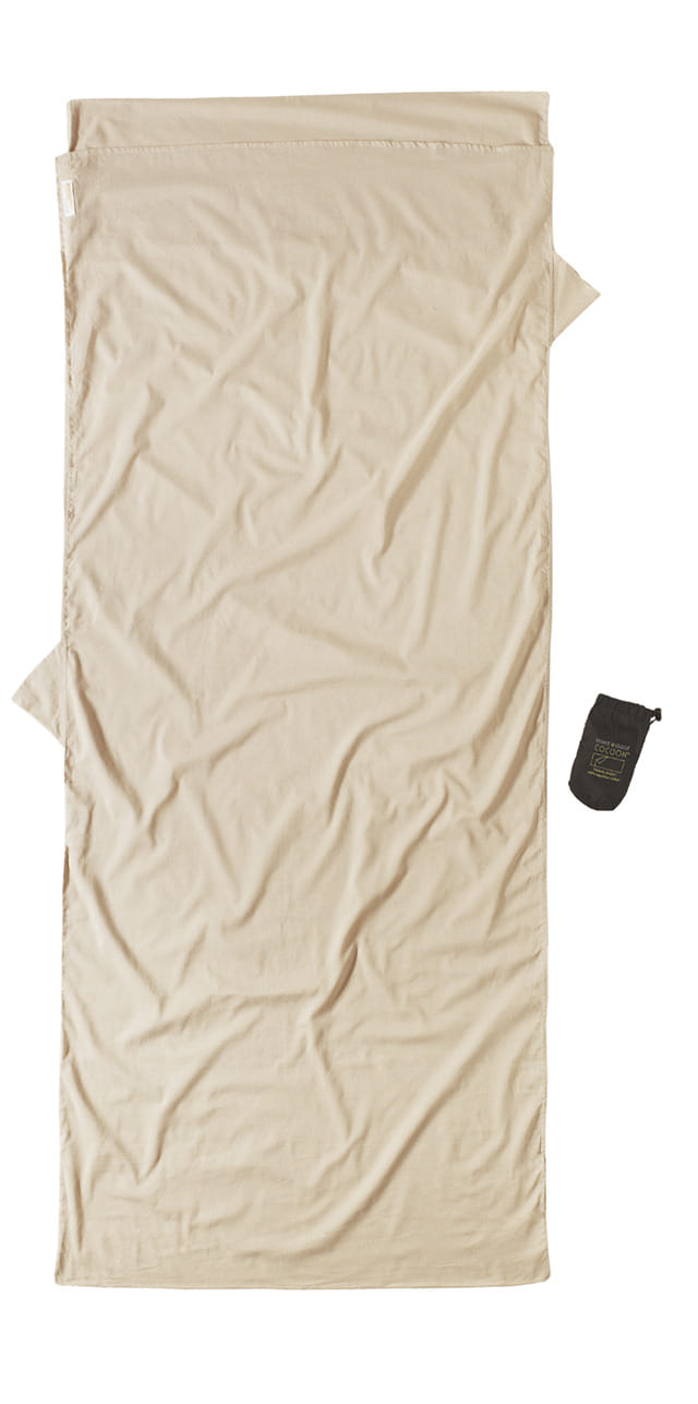 Cocoon Drap De Sac Coton Egypt Rectangulaire Double Khaki / Tuareg