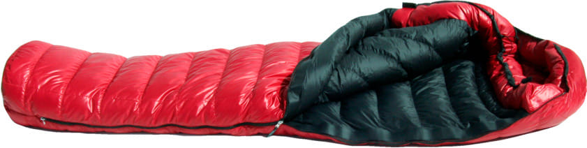 Western Mountaineering Apache MF Down sleeping bag red M-Left