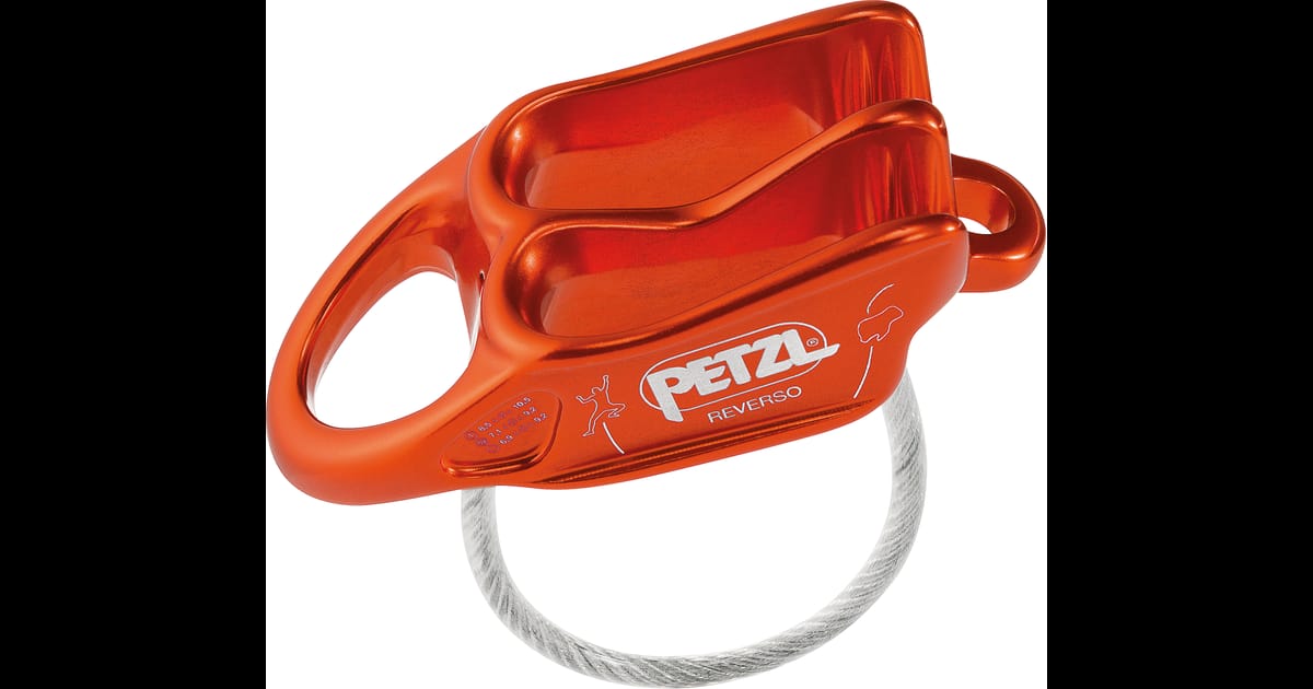 Petzl Reverso Rope belay rot one size - Transa.ch