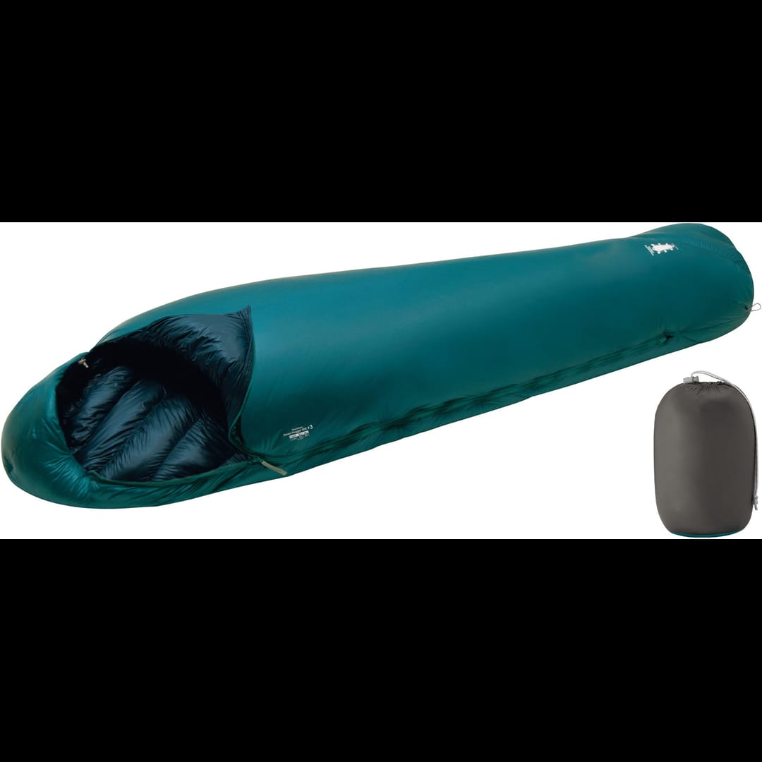 mont-bell Seamless Down Hug 800#3 Down sleeping bag balsam M-Left