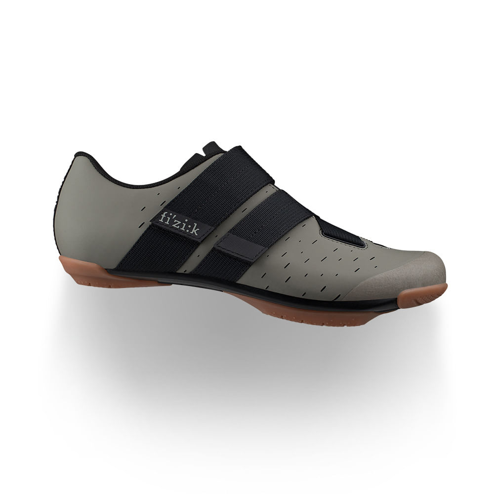 fi'zi:k Terra X4 Powerstrap Chaussures de vélo mud/caramel