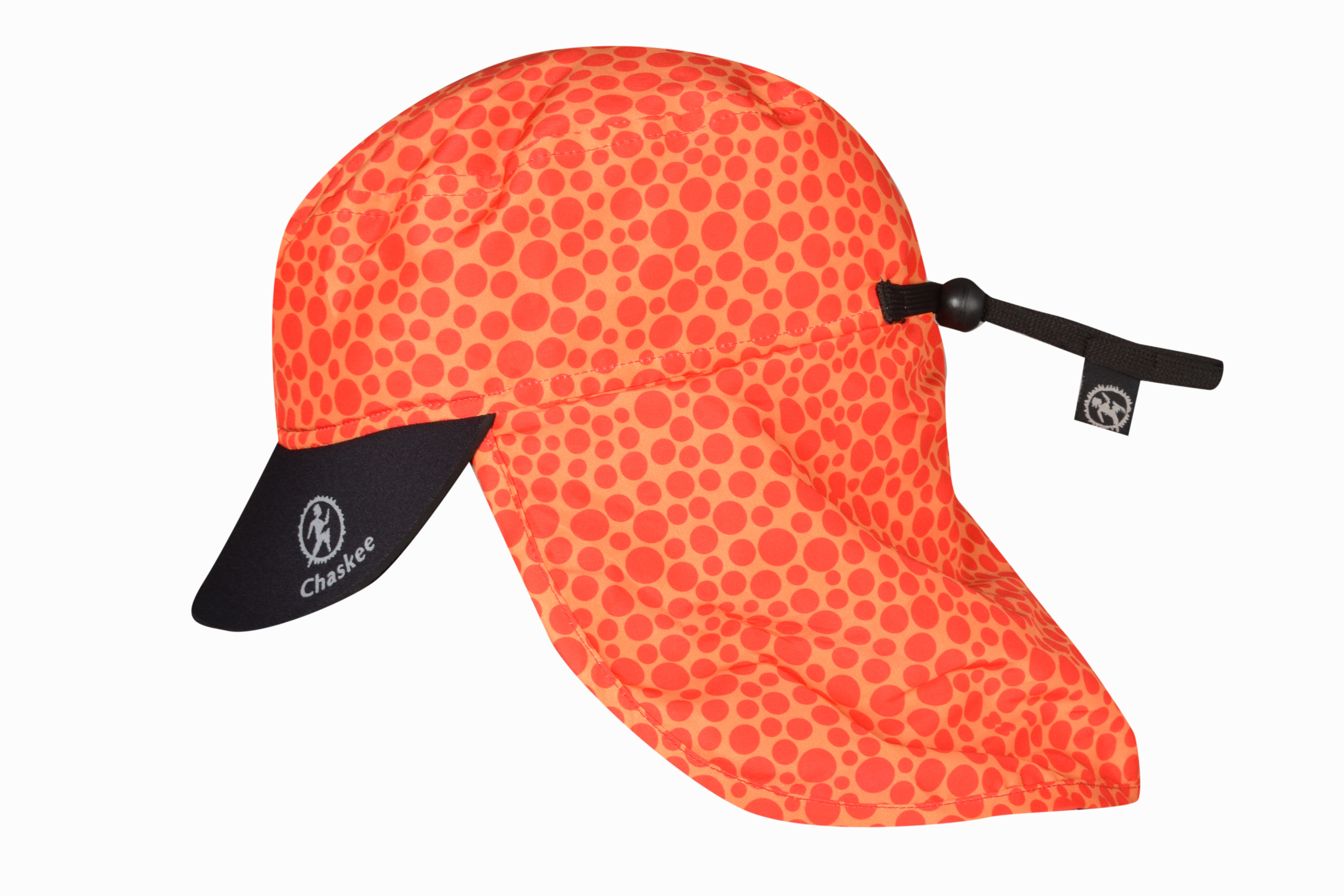 Chaskee Junior Sahara Visor Mütze Mit Nackenschutz - Wendemütze UV 60+ - Purple/Rot