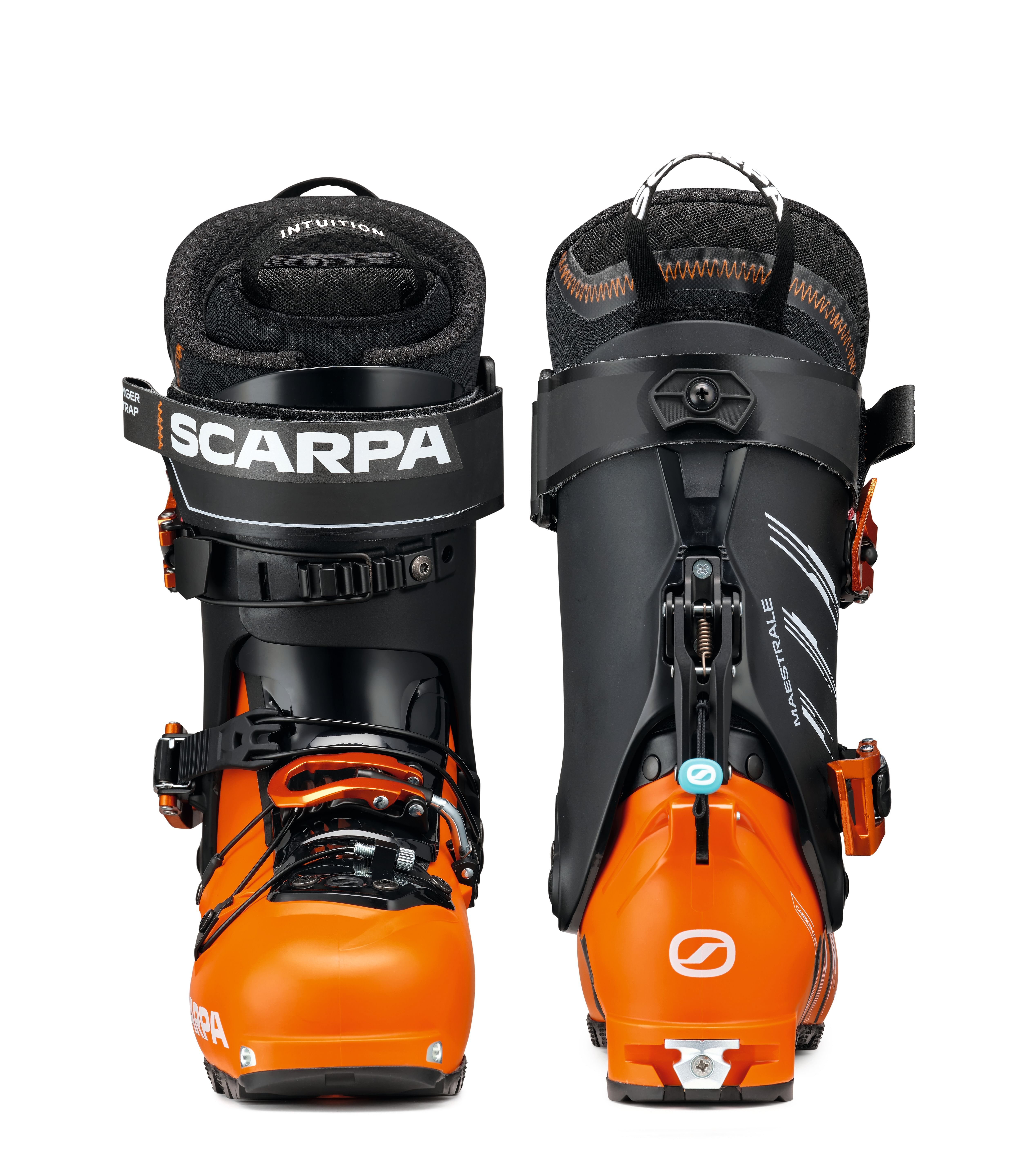Scarpa Maestrale Skischuhe orange/black 26.0 - Transa.ch