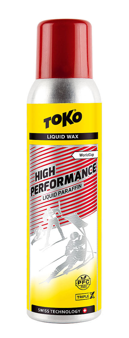 Toko High Performance Liquid Paraffin red Ski Wax red 125 ml