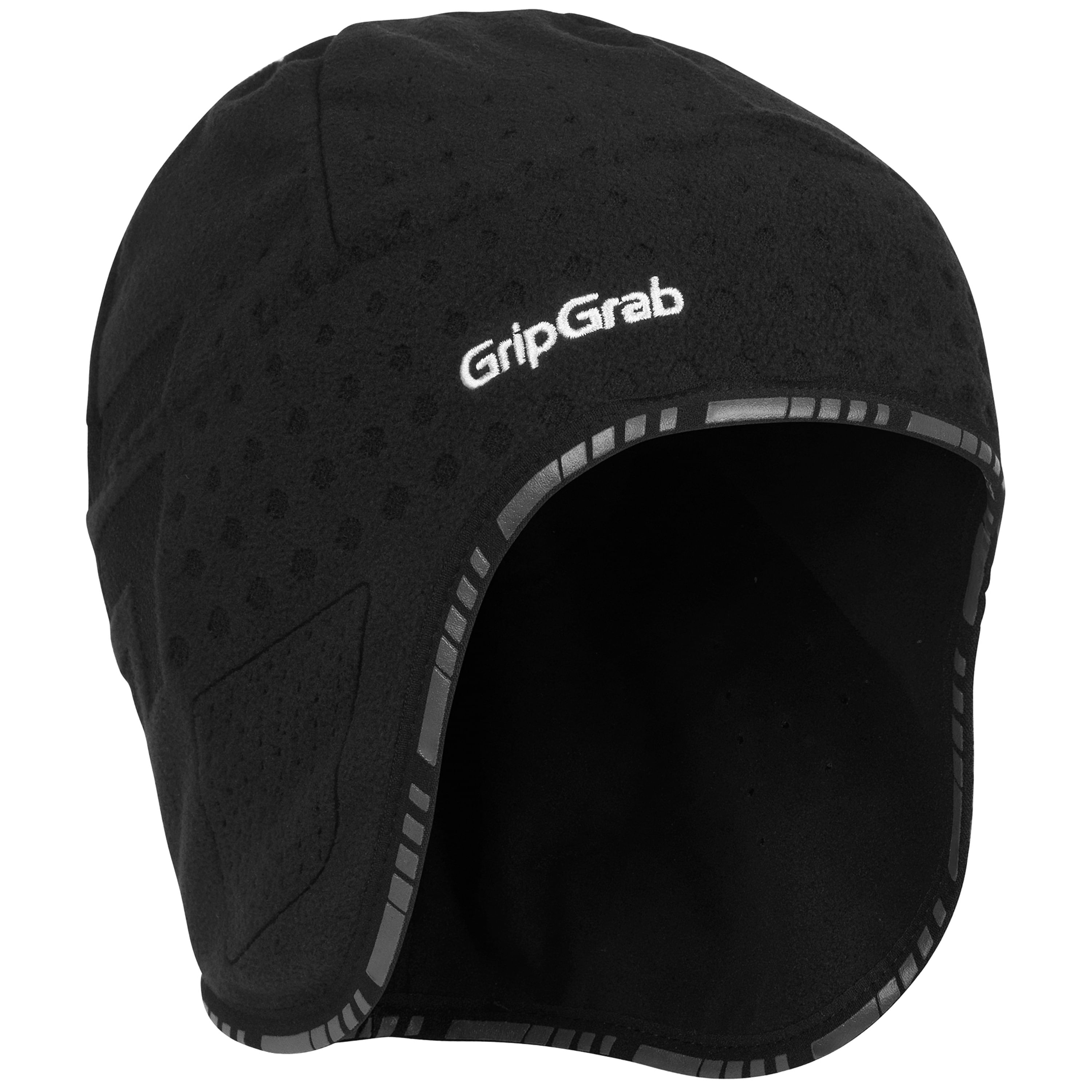 GripGrab Aviator Windproof Deep Winter Skull Cap Cycling cap black