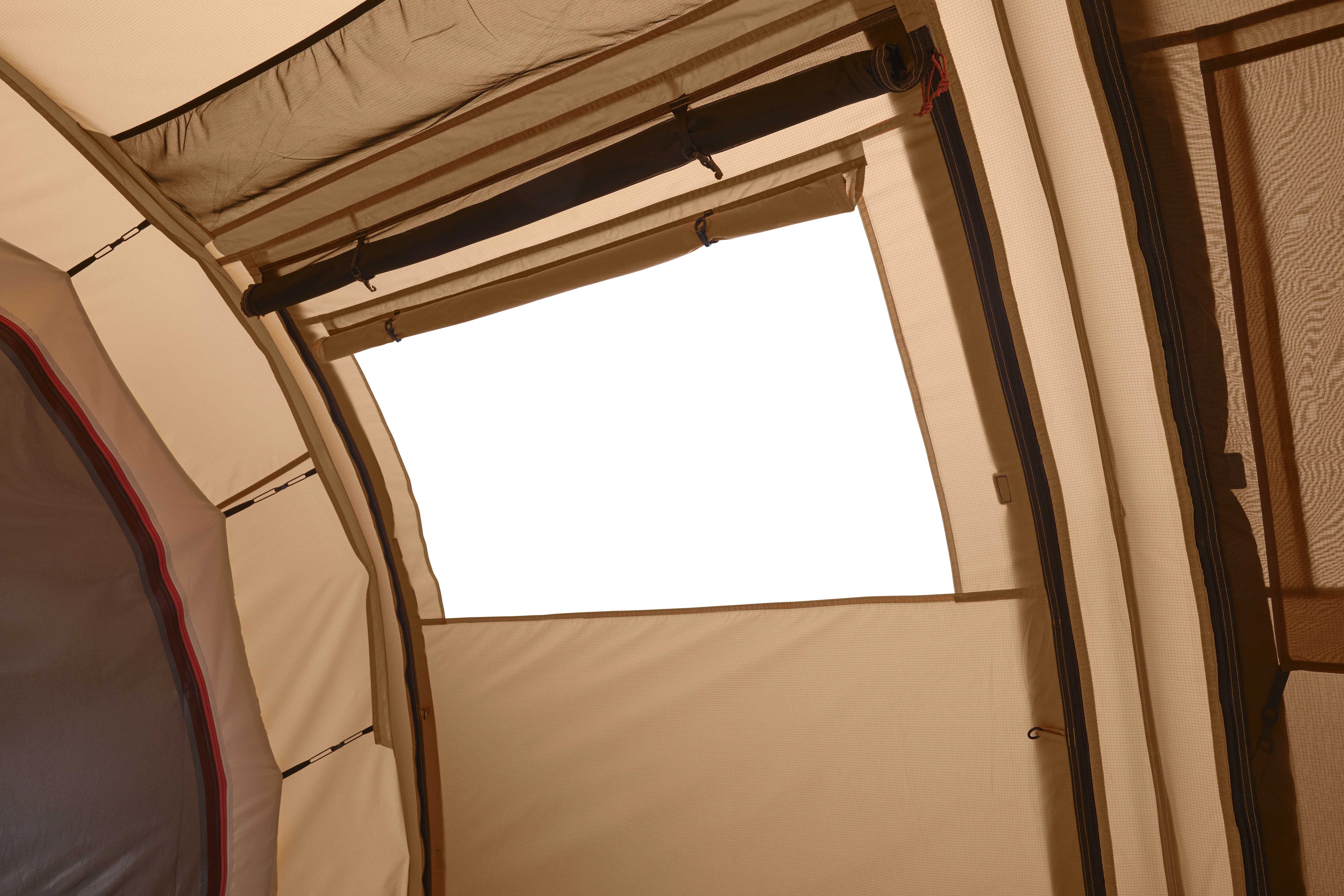 Nordisk Reisa 6 PU Family tent cashew 6 Persons - Transa.ch