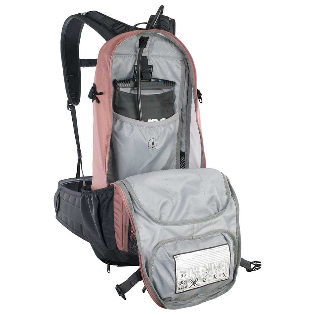 Evoc FR Enduro 16L Backpack Cycling backpack dusty pink/carbon