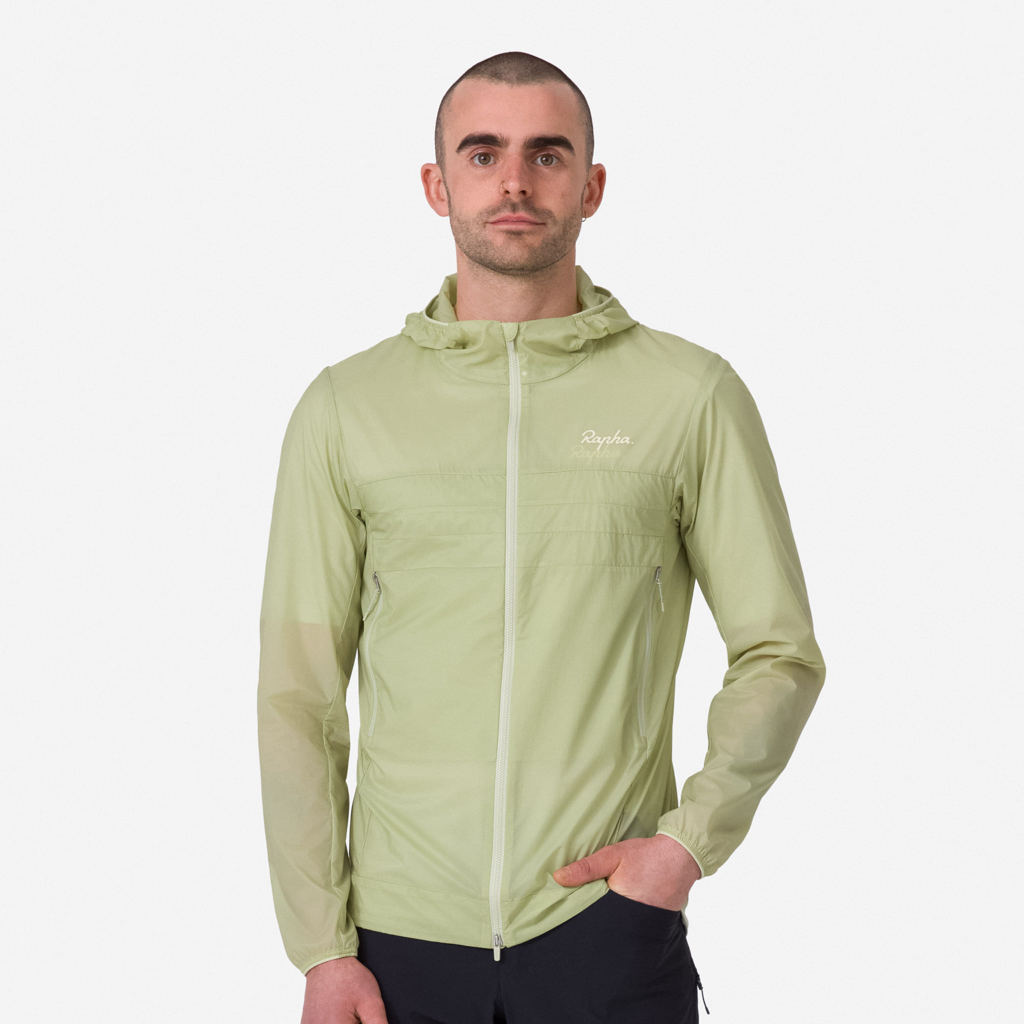 Rapha Men's Explore Lightweight Jacket Cycling jacket lint/aloe