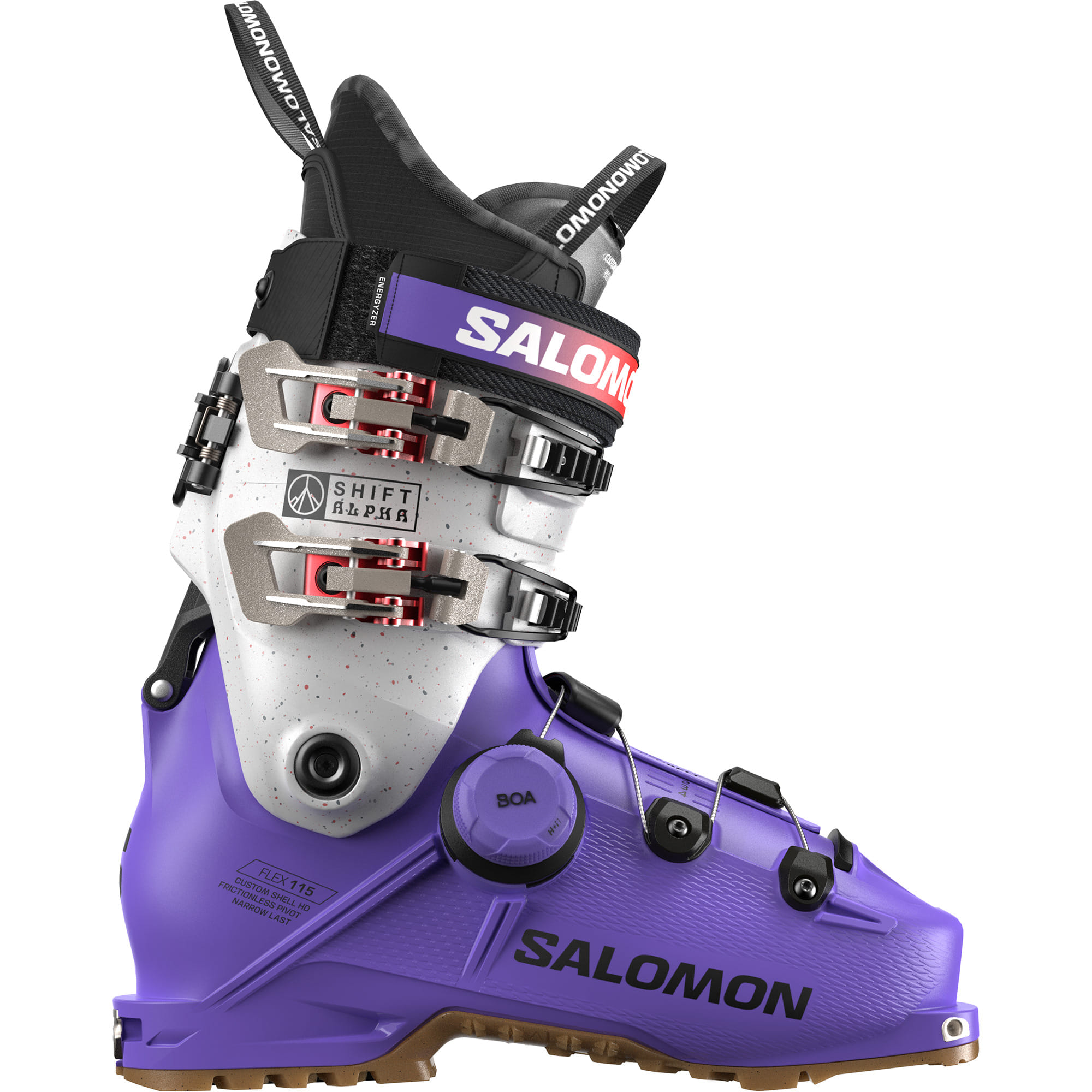 Salomon Shift Alpha Boa 115 W Ski boots ultra violet/black 24.0