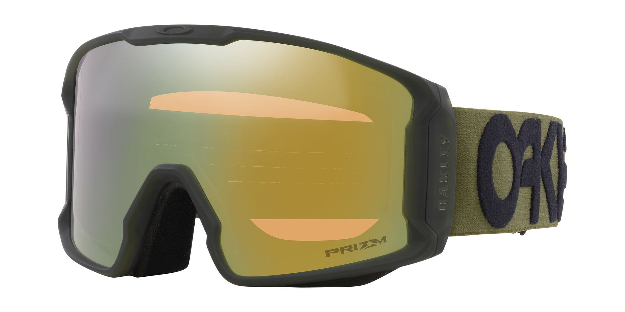 Oakley Line Miner L, prizm sage gold iridium Lunettes de ski one