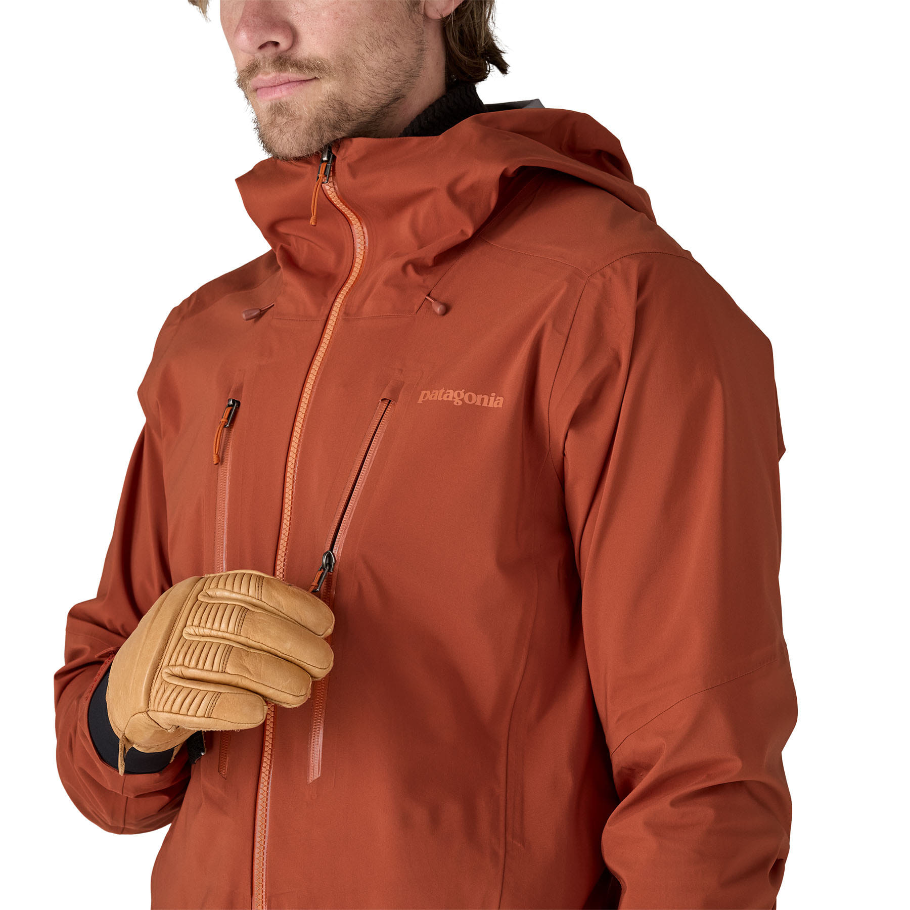 Patagonia M's Stormstride Jkt Skijacke burnished red L - Transa.ch