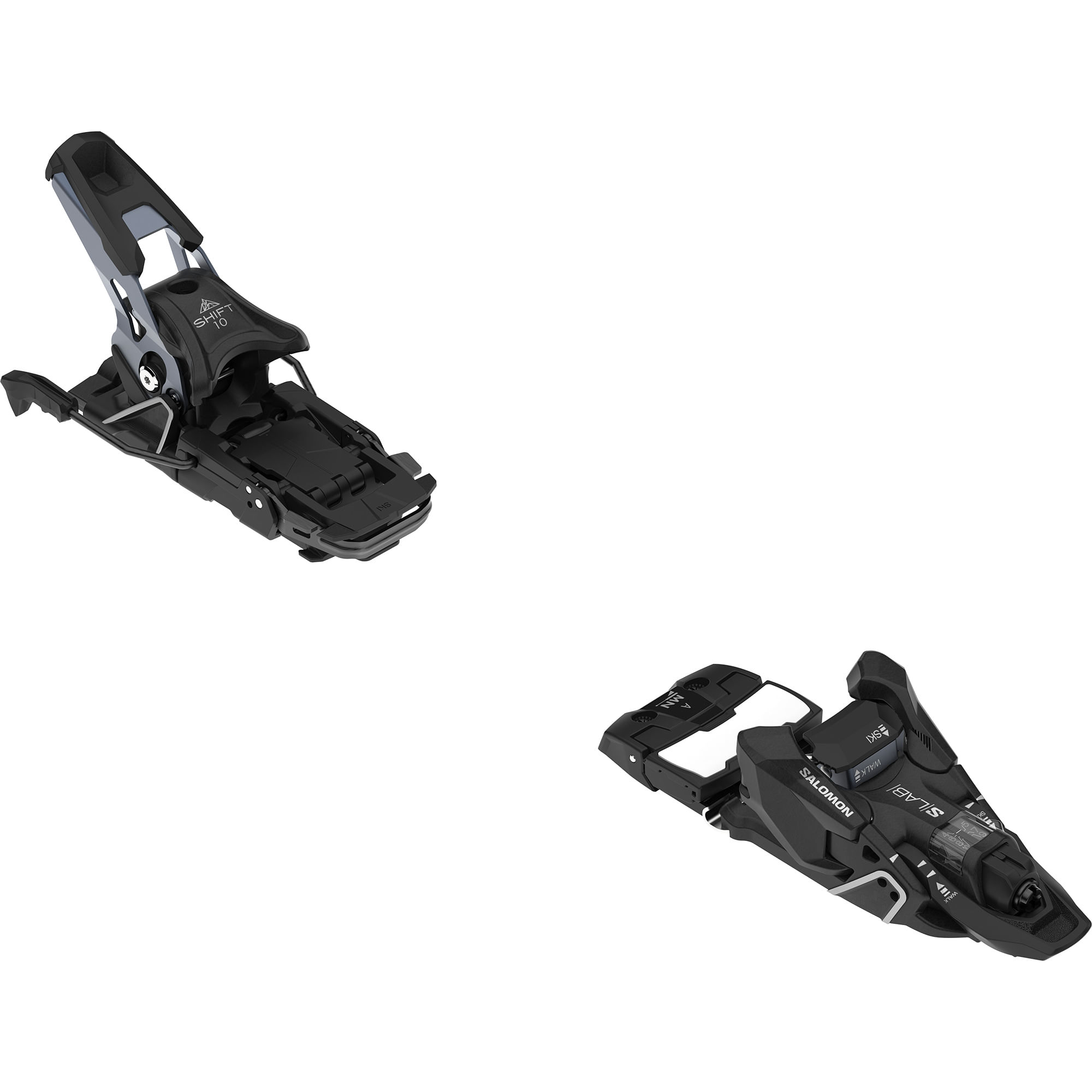 Salomon S/LAB Shift2 10 MN Ski binding black/silver 100 mm - Transa.ch