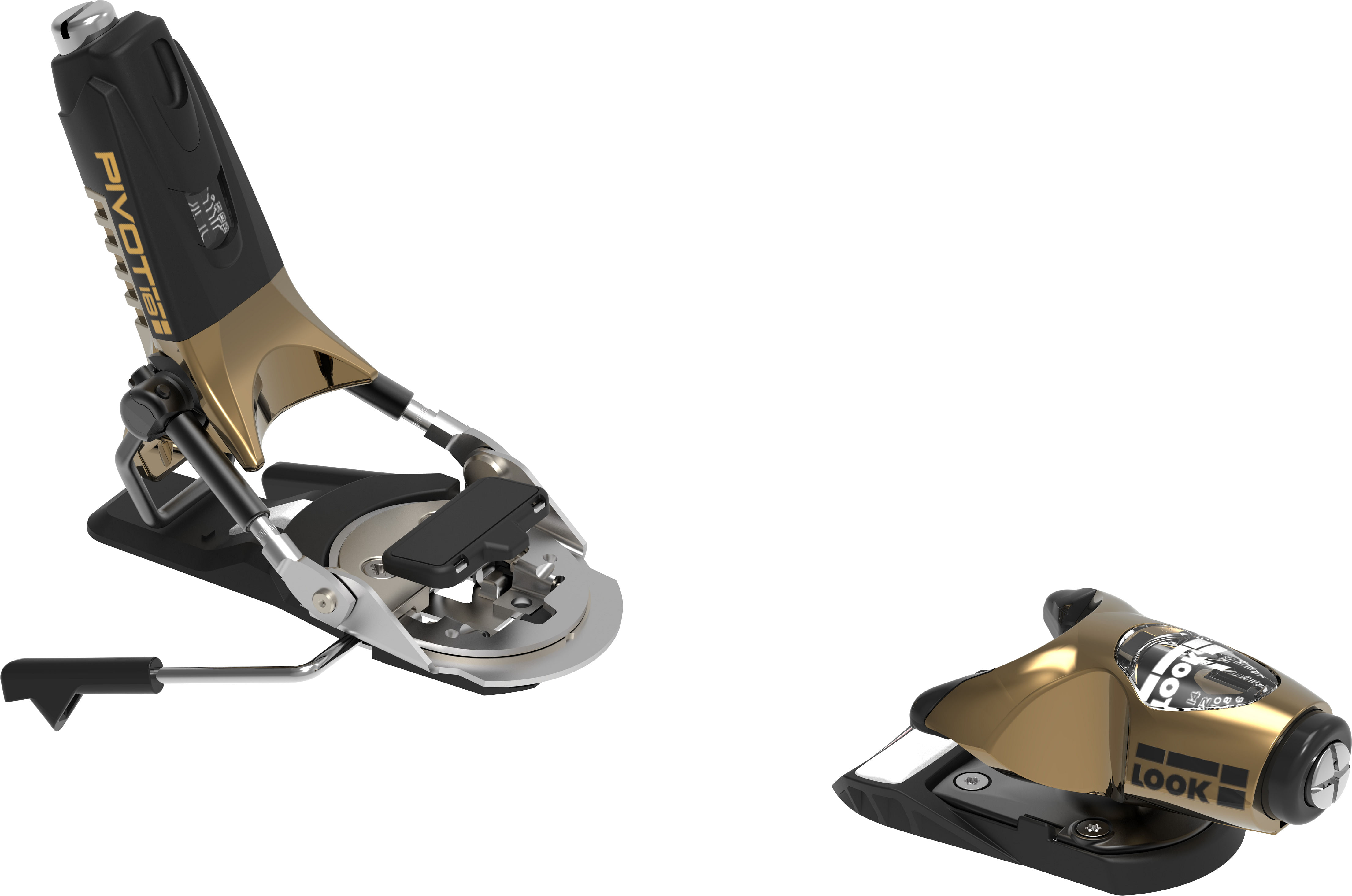 Look Pivot 15 GW Ski binding gold 95 mm - Transa.ch