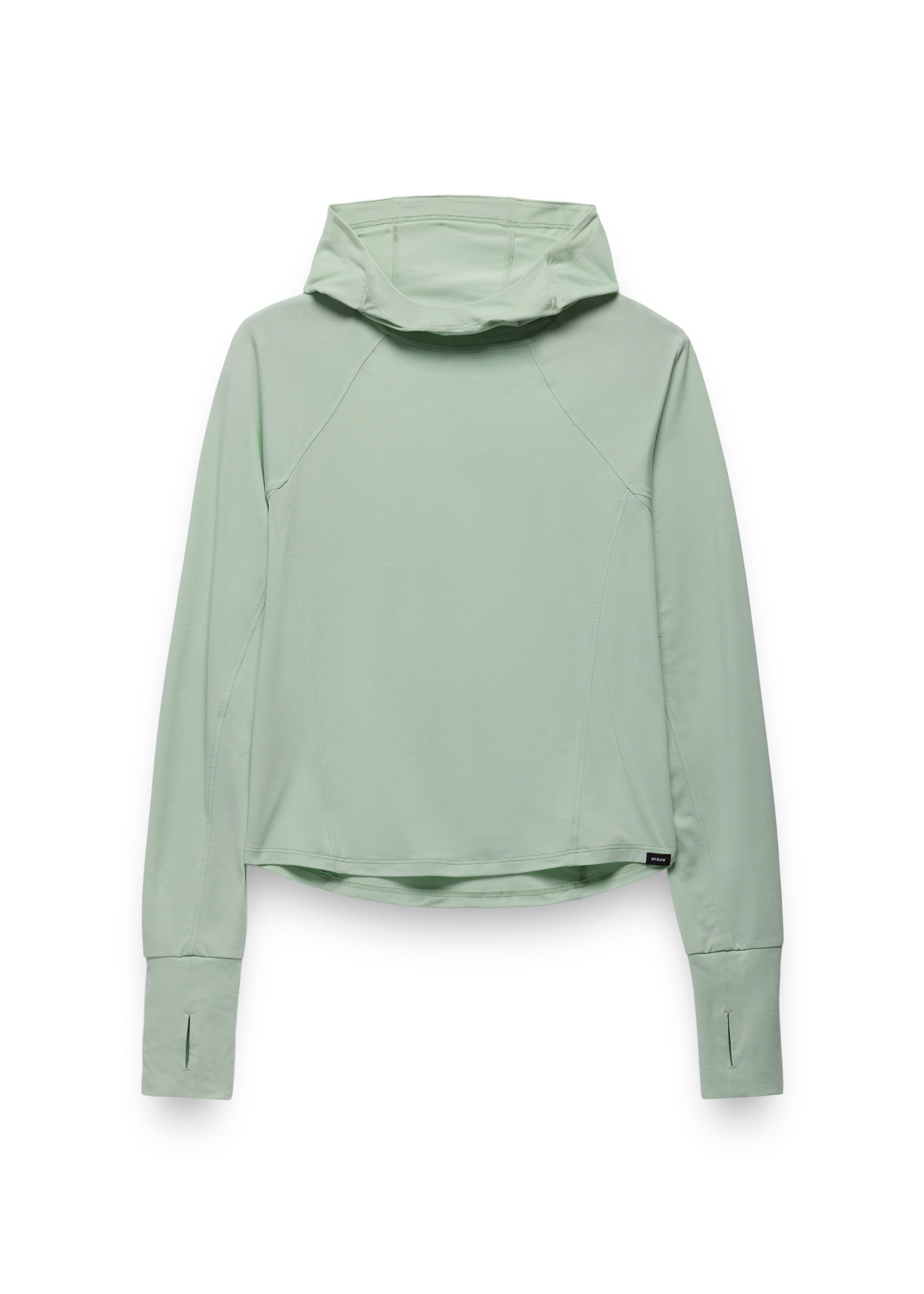 Prana Sol Searcher Sun Hoodie Long-sleeve shirt bio mint M