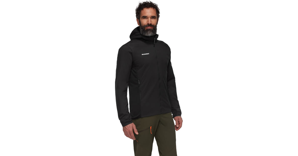 Mammut Rime Light IN Flex Hooded Jacket Men Insulated jacket black