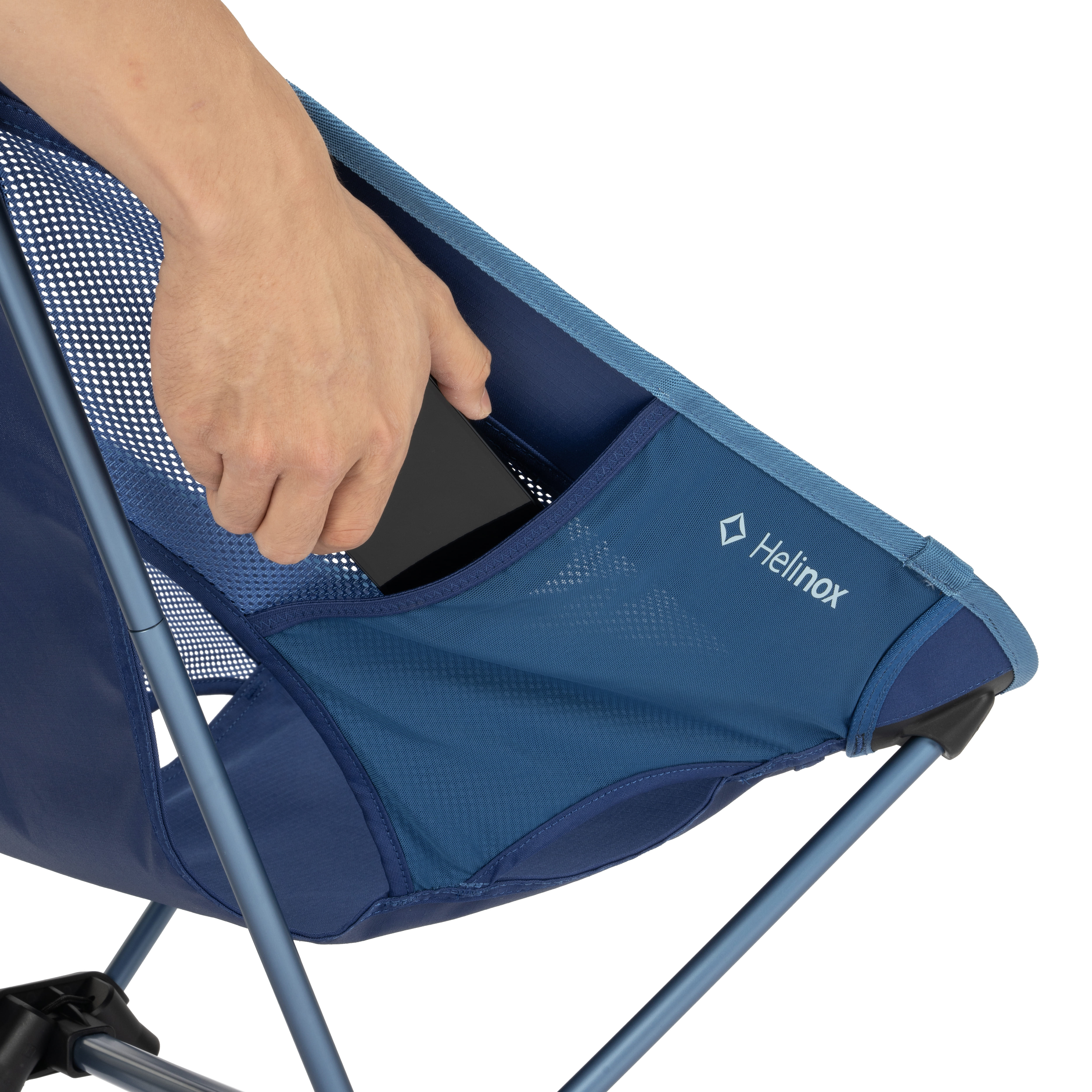 Helinox Chair One (re) Camping chair one size blue block - Transa.ch