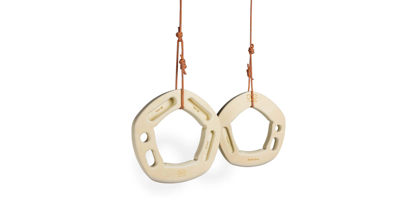 Boffle Climbing Hang Holds In Wood For Rock Climbing, Ideal For Home