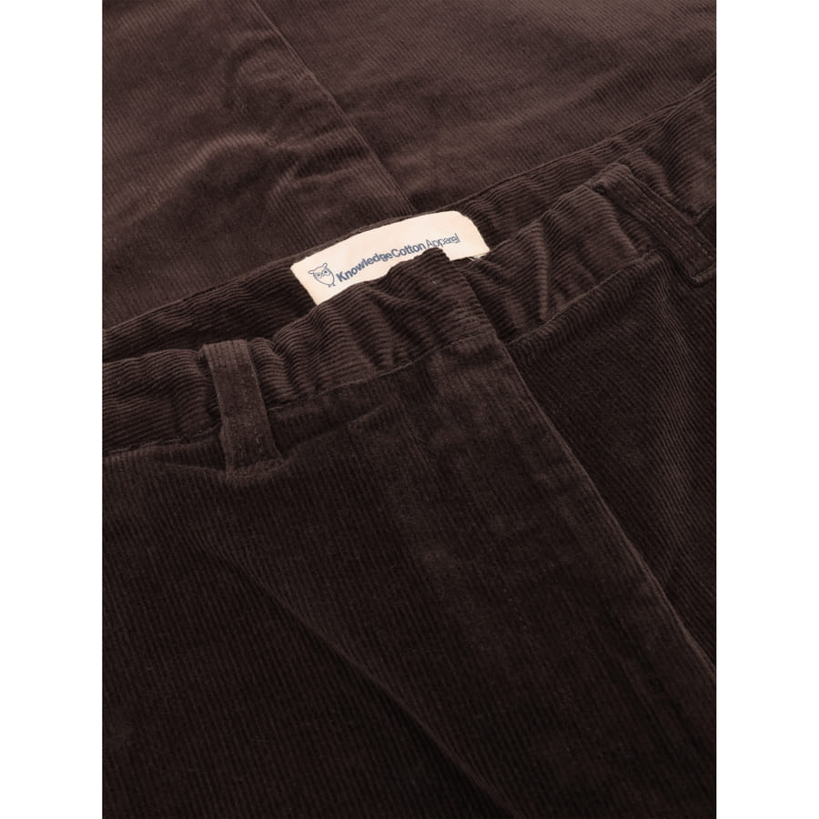 Knowledge Cotton Apparel Posey Wide High-Rise 14 Wales Cord. Pant W ...