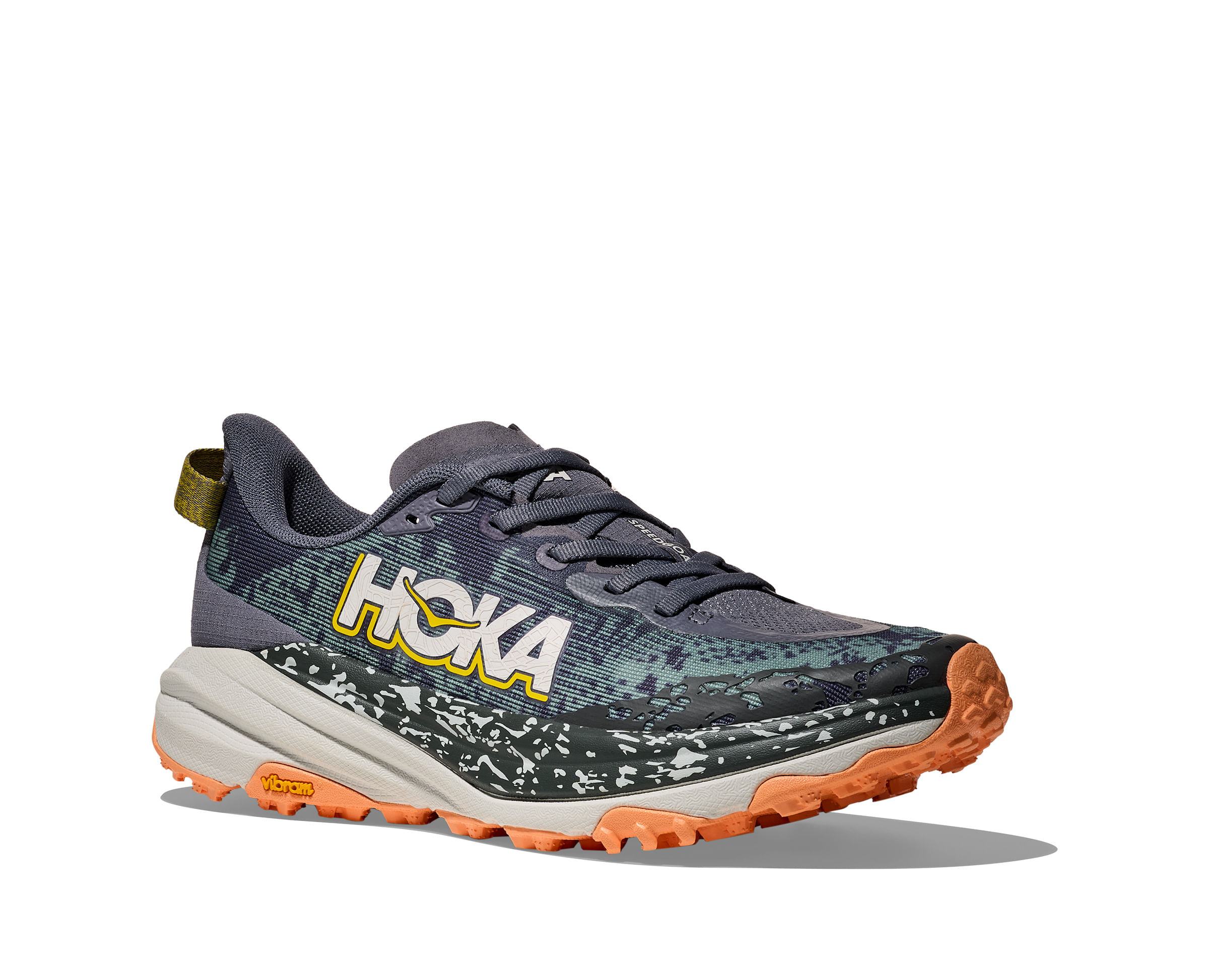 Hoka W Speedgoat 6 Trail running shoes grey skies/cosmic grey 8.0 US ...