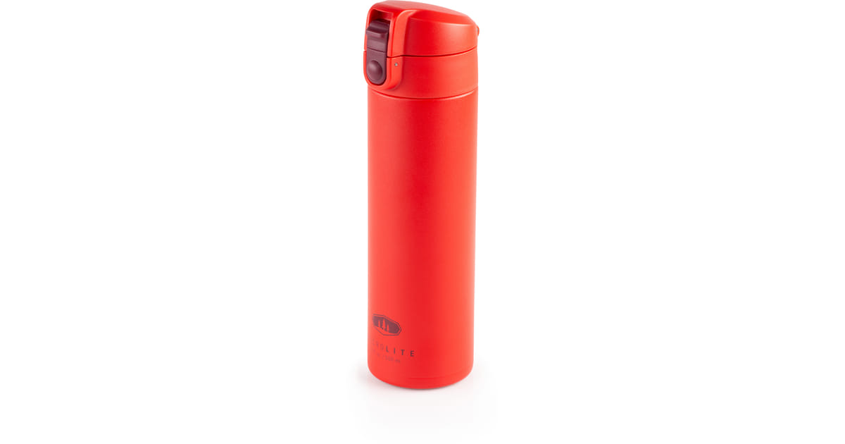 GSI Outdoors Microlite 500 Flip Thermos bottle ruby 500 ml - Transa.ch