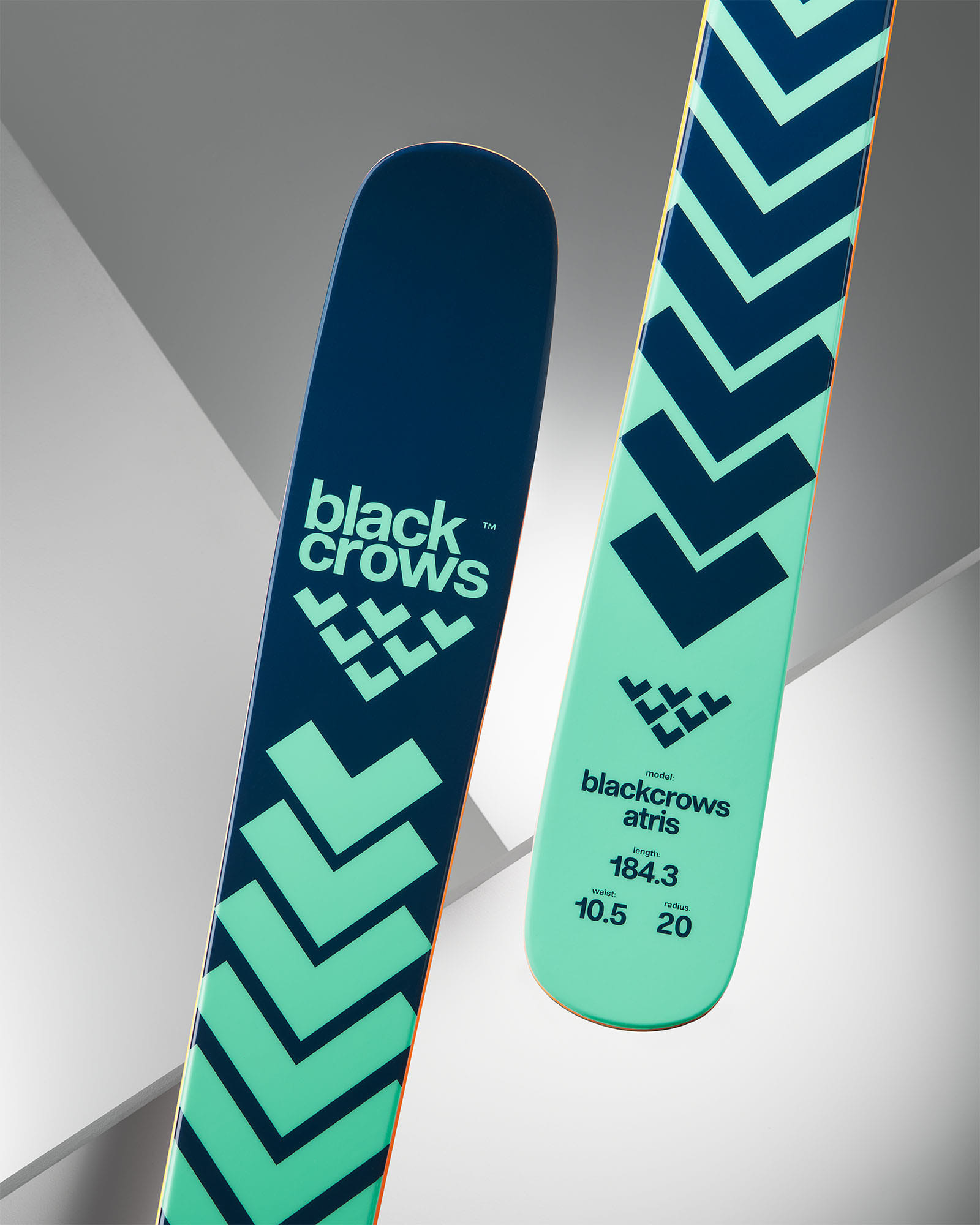 Black Crows Atris Freeride skis black/mint 178 cm - Transa.ch