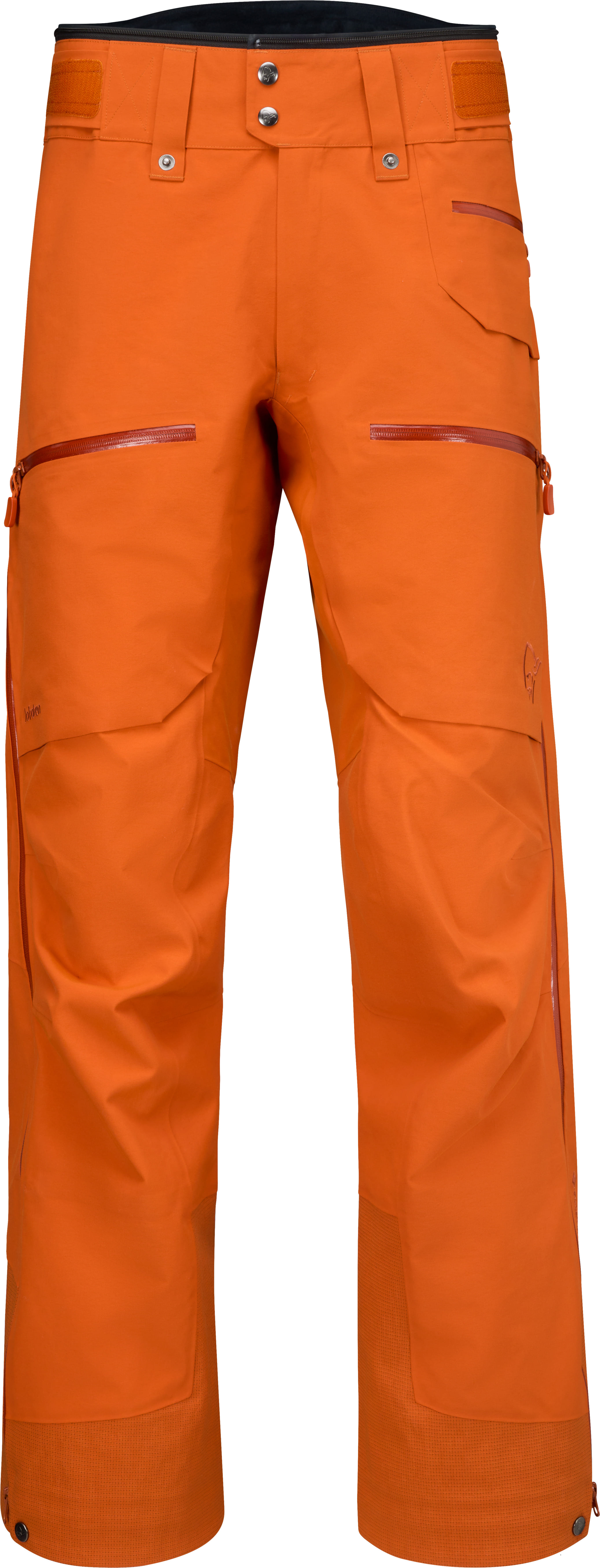 Norrona lofoten GTX Pro Pants M's Ski pants gold flame L - Transa.ch