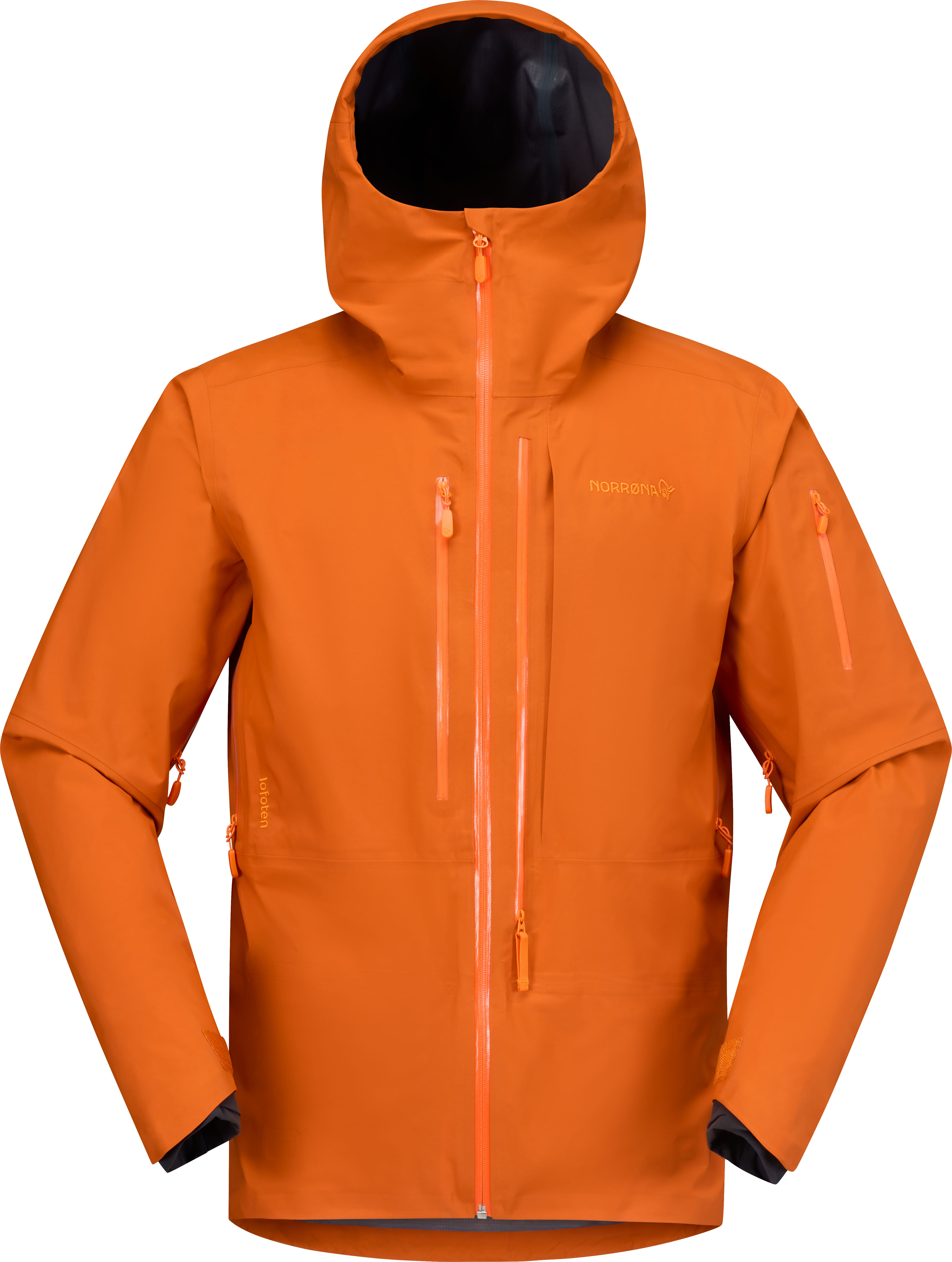 Norrona lofoten GTX Pro Jacket M's Skijacke gold flame S - Transa.ch
